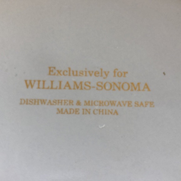 Vintage C Mug Distressed Cup Gold C Coffee Cup Hot Cocoa Mug Williams-Sonoma EUC - Picture 3 of 3